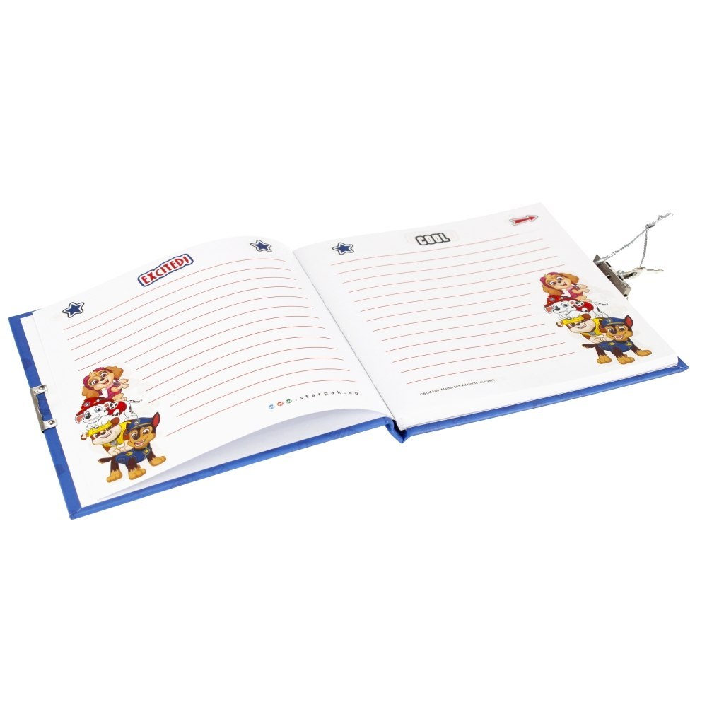 PAW PATROL LOCKED DIARY STARPAK 275385